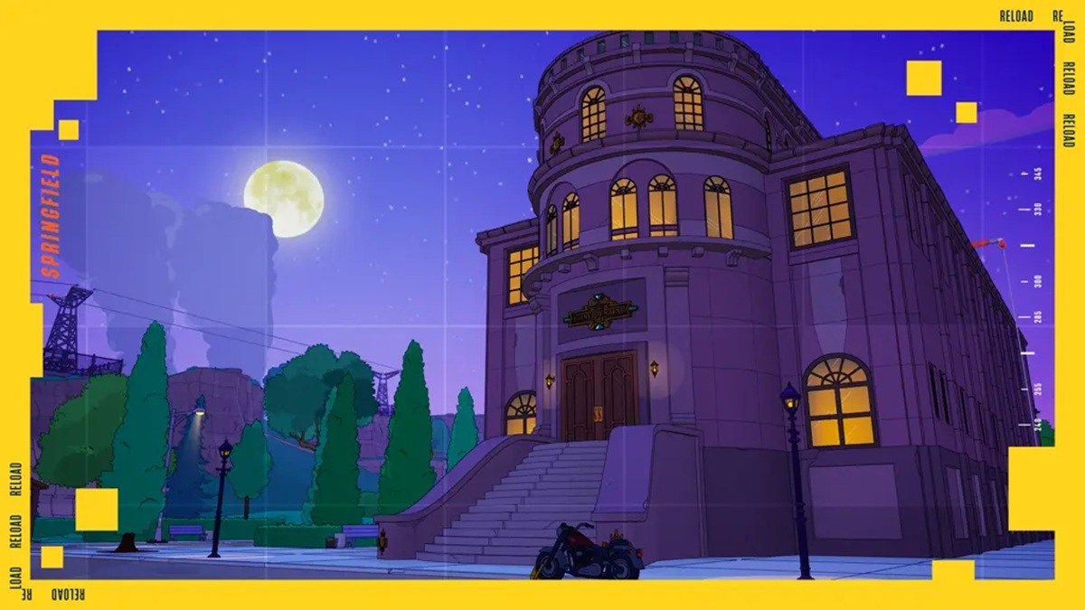 The Continental location in Fortnite's Springfield Reloaded map, a John Wick crossover POI